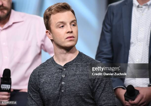 Noel Fisher attends the Build Series to discuss the mini-series 'The Long Road Home' at Build Studio on November 6, 2017 in New York City.