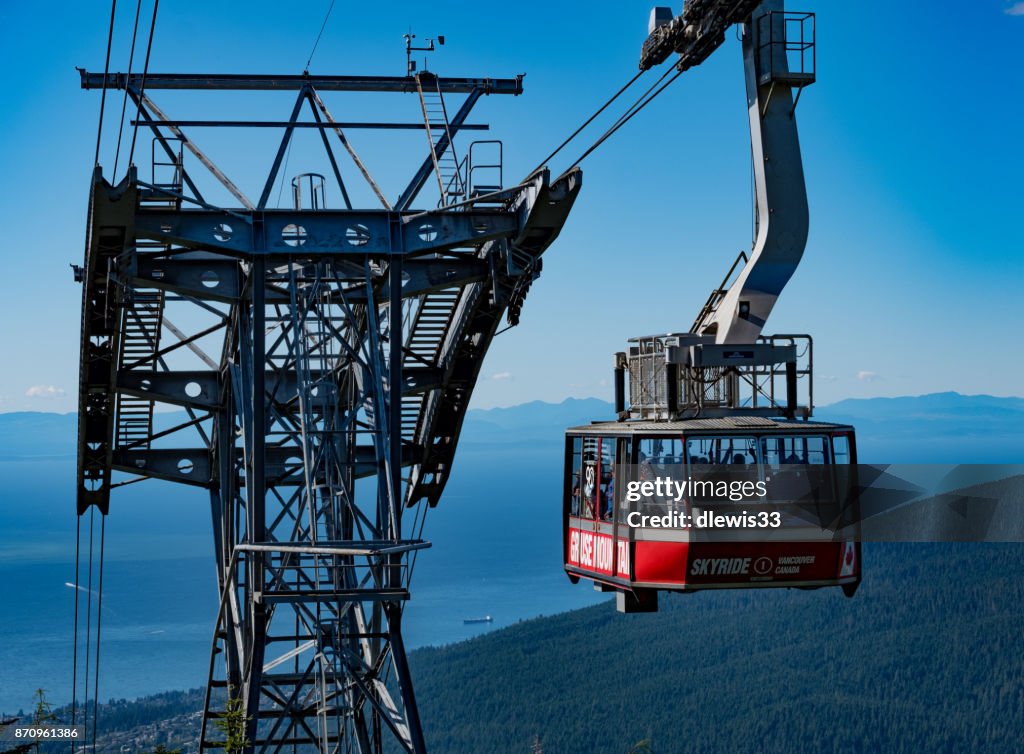 Visiting Grouse Mountain, Vancouver