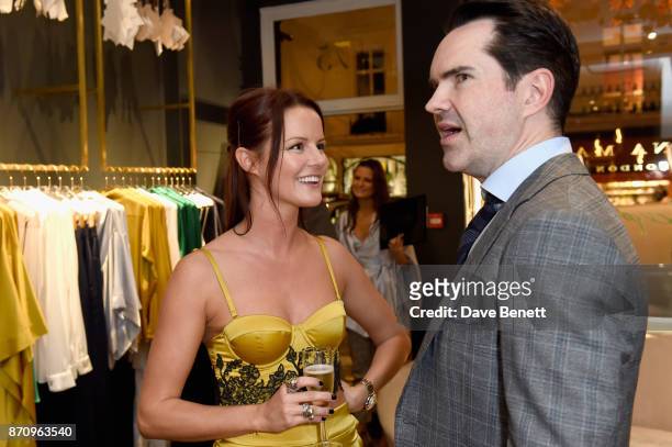 Claudia Lambeth and Jimmy Carr celebrate bespoke British lingerie brand Luna Mae London and the launch of their first flagship store in the heart of...