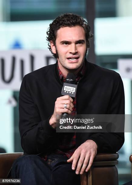 Tom Bateman attends the Build Series to discuss the new film 'Murder on The Orient Express' at Build Studio on November 6, 2017 in New York City.