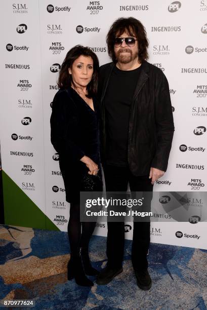 Jeff Lynne attends the 26th annual Music Industry Trust Awards held at The Grosvenor House Hotel on November 6, 2017 in London, England.