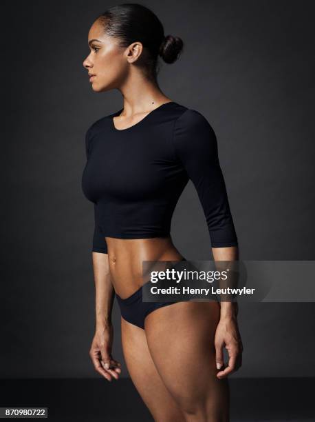 Ballerina Misty Copeland is photographed for Self Assignment on April 25, 2016 in New York City.