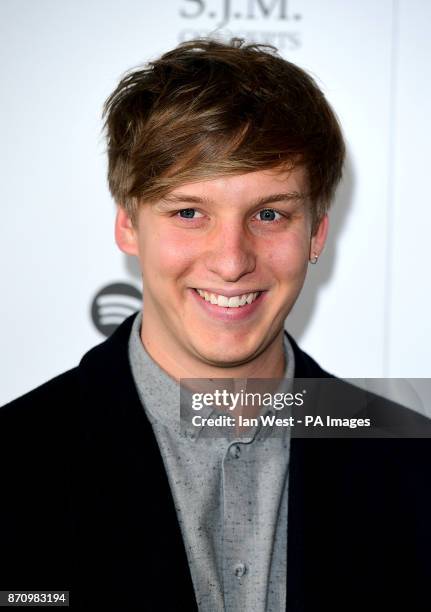 George Ezra attending the Music Industry Trusts Award in aid of charities Nordoff Robbins and Brit Trust at the Grosvenor House Hotel, London. PRESS...