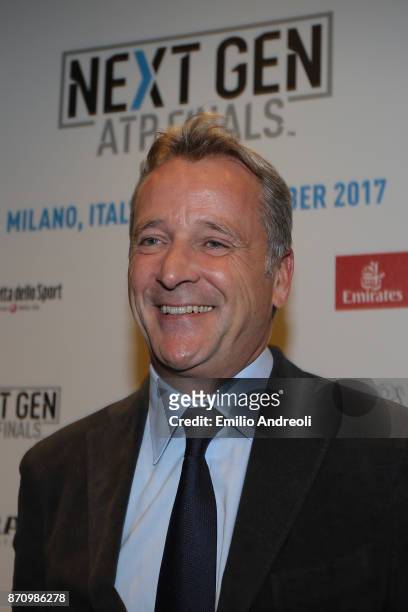 World Tour Executive Chairman and President Chris Kermode poses during the Next Gen ATP Finals Media Day on November 6, 2017 in Milan, Italy.