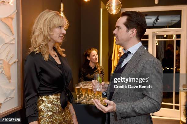 Jimmy Carr and guest celebrate bespoke British lingerie brand Luna Mae London and the launch of their first flagship store in the heart of Belgravia...