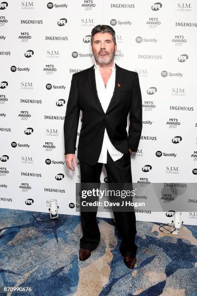 Simon Cowell attends the 26th annual Music Industry Trust Awards held at The Grosvenor House Hotel on November 6, 2017 in London, England.