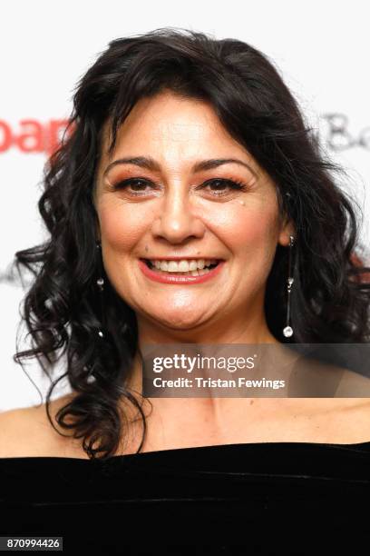 Natalie J Robb, winner of the award for Sexiest Female, attends the Inside Soap Awards held at The Hippodrome on November 6, 2017 in London, England.