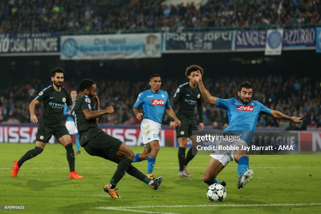 SSC Napoli v Manchester City - UEFA Champions League