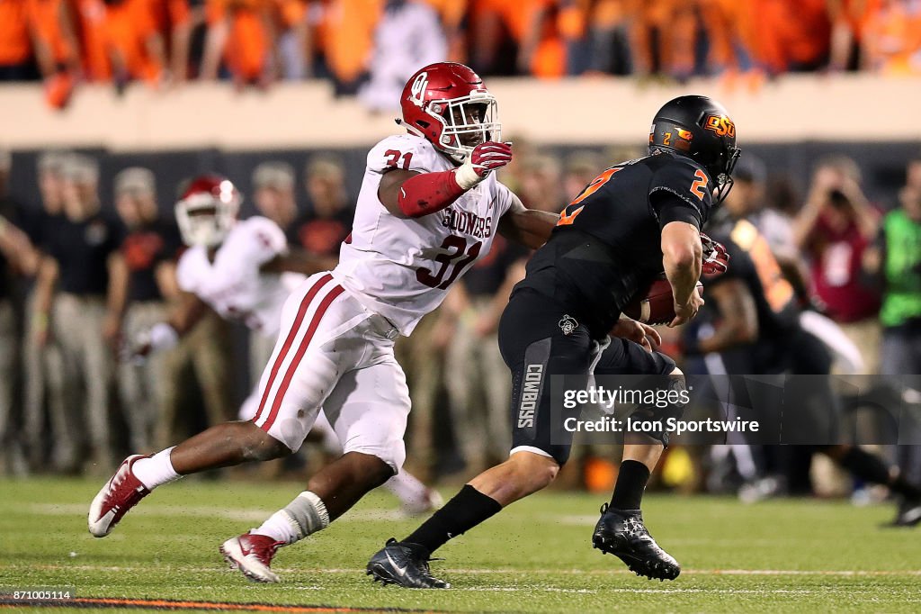 COLLEGE FOOTBALL: NOV 04 Oklahoma at Oklahoma State