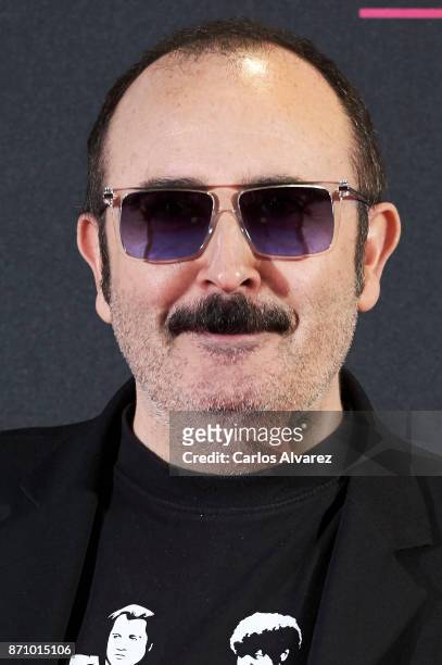 Spanish actor Carlos Areces attends the 'Musa' premiere at the Callao cinema on November 6, 2017 in Madrid, Spain.