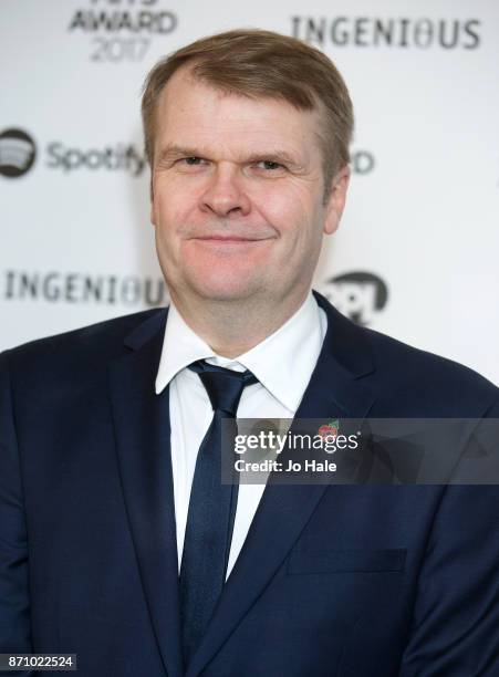 Rob Stringer attending the 26th annual Music Industry Trust Awards held at The Grosvenor House Hotel on November 6, 2017 in London, England.