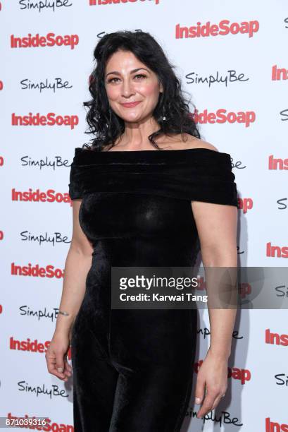 Natalie J Robb attends the Inside Soap Awards at The Hippodrome on November 6, 2017 in London, England.