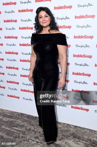 Natalie J Robb attends the Inside Soap Awards at The Hippodrome on November 6, 2017 in London, England.