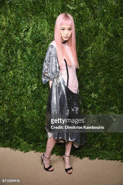 Fernanda Ly attends the 14th Annual CFDA/Vogue Fashion Fund Awards at Weylin B. Seymour's on November 6, 2017 in the Brooklyn borough of New York...