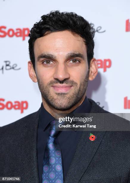 Davood Ghadami attends the Inside Soap Awards at The Hippodrome on November 6, 2017 in London, England.