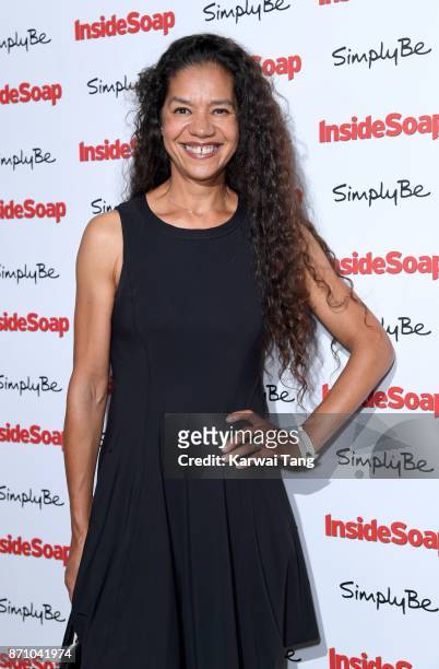 Jaye Griffiths attends the Inside Soap Awards at The Hippodrome on November 6, 2017 in London, England.