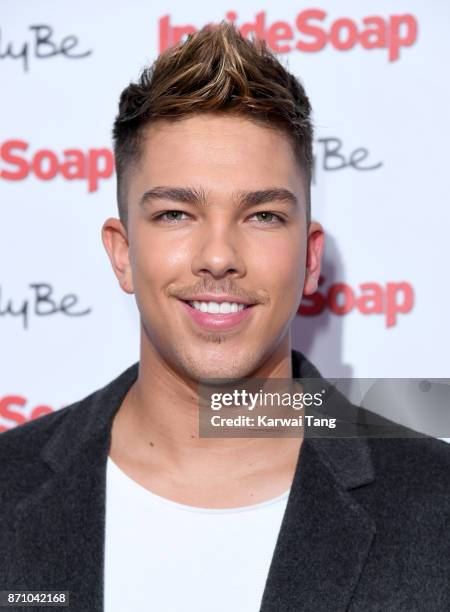 Matt Terry attends the Inside Soap Awards at The Hippodrome on November 6, 2017 in London, England.