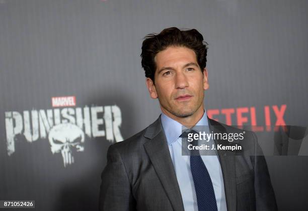 Actor Jon Bernthal attends the "Marvel's The Punisher" New York Premiere on November 6, 2017 in New York City.