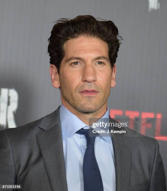 Actor Jon Bernthal attends the "Marvel's The Punisher" New York Premiere on November 6, 2017 in New York City.