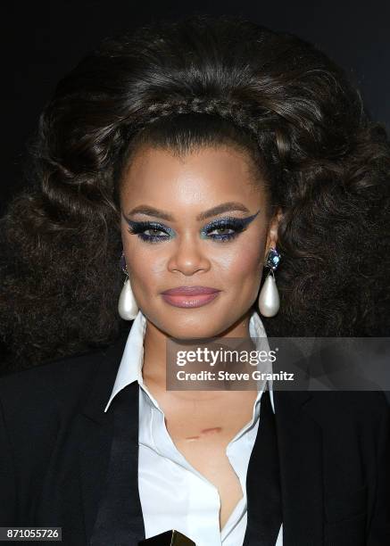 Andra Day arrives at the 21st Annual Hollywood Film Awards at The Beverly Hilton Hotel on November 5, 2017 in Beverly Hills, California.