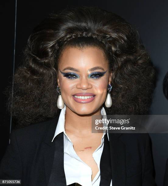 Andra Day arrives at the 21st Annual Hollywood Film Awards at The Beverly Hilton Hotel on November 5, 2017 in Beverly Hills, California.