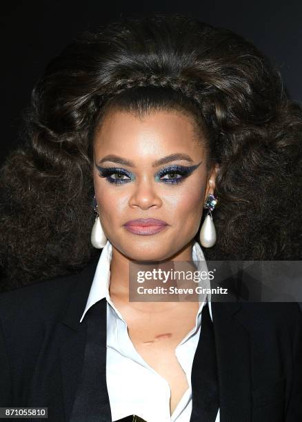 Andra Day arrives at the 21st Annual Hollywood Film Awards at The Beverly Hilton Hotel on November 5, 2017 in Beverly Hills, California.