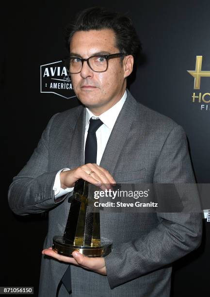 Joe Wright arrives at the 21st Annual Hollywood Film Awards at The Beverly Hilton Hotel on November 5, 2017 in Beverly Hills, California.