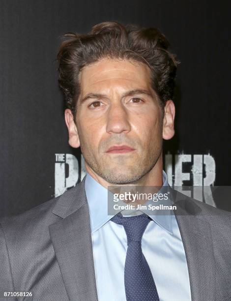 Actor Jon Bernthal attends the "Marvel's The Punisher" New York premiere at AMC Loews 34th Street 14 theater on November 6, 2017 in New York City.