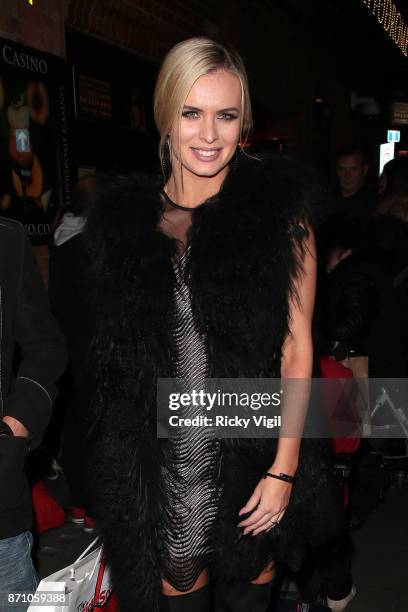 Nadiya Bychkova attends the Inside Soap Awards held at The Hippodrome on November 6, 2017 in London, England.