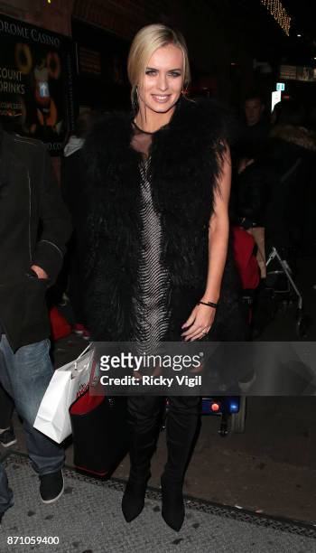 Nadiya Bychkova attends the Inside Soap Awards held at The Hippodrome on November 6, 2017 in London, England.