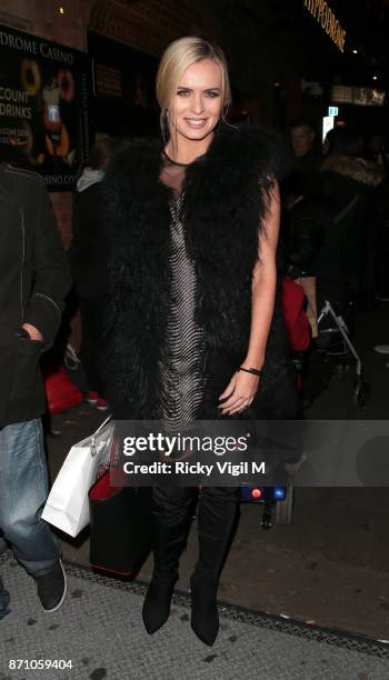 Nadiya Bychkova attends the Inside Soap Awards held at The Hippodrome on November 6, 2017 in London, England.