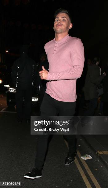 Kieron Richardson attends the Inside Soap Awards held at The Hippodrome on November 6, 2017 in London, England.