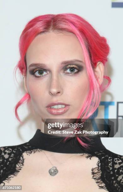 Designer Mery Racauchi attends 2017 ARTrageous Gala Dinner at Cipriani 25 Broadway on November 6, 2017 in New York City.