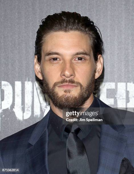 Actor Ben Barnes attends the "Marvel's The Punisher" New York premiere at AMC Loews 34th Street 14 theater on November 6, 2017 in New York City.