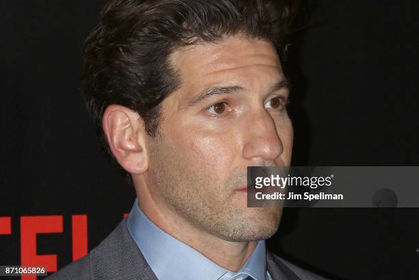 Actor Jon Bernthal attends the "Marvel's The Punisher" New York premiere at AMC Loews 34th Street 14 theater on November 6, 2017 in New York City.