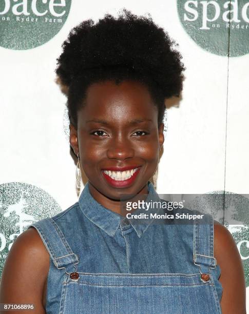 Actress Adepero Oduye attends the 2nd Annual Space On Ryder Farm Gala at Metropolitan West on November 6, 2017 in New York City.
