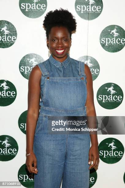 Actress Adepero Oduye attends the 2nd Annual Space On Ryder Farm Gala at Metropolitan West on November 6, 2017 in New York City.