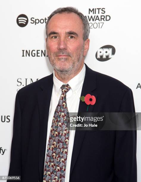 David Munns attending the 26th annual Music Industry Trust Awards held at The Grosvenor House Hotel on November 6, 2017 in London, England.