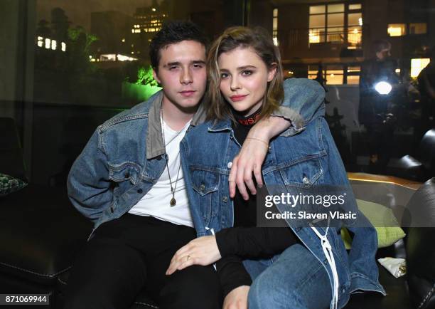 Brooklyn Beckham and Chloe Grace Moretz attend as Liam Payne, Chloe Grace Moretz, Brooklyn Beckham and Caleb McLaughlin Host Xbox One x VIP Event &...