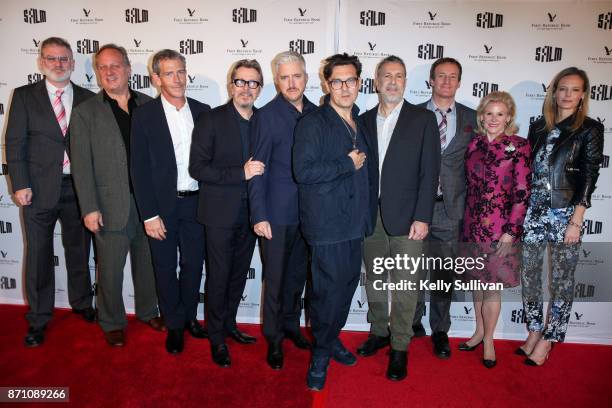 Executive Director Noah Cowan; actors Ben Mendelsohn, Gary Oldman, and Anthony McCarten; director Joe Wright; supervising sound editor Craig Berkey;...