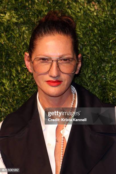 Jenna Lyons attends the 14th Annual CFDA/Vogue Fashion Fund Awards on November 6, 2017 in Brooklyn, New York City.