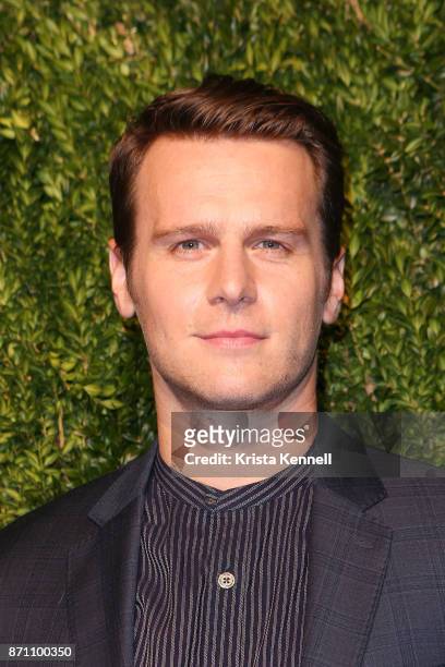 Jonathan Groff attends the 14th Annual CFDA/Vogue Fashion Fund Awards on November 6, 2017 in Brooklyn, New York City.
