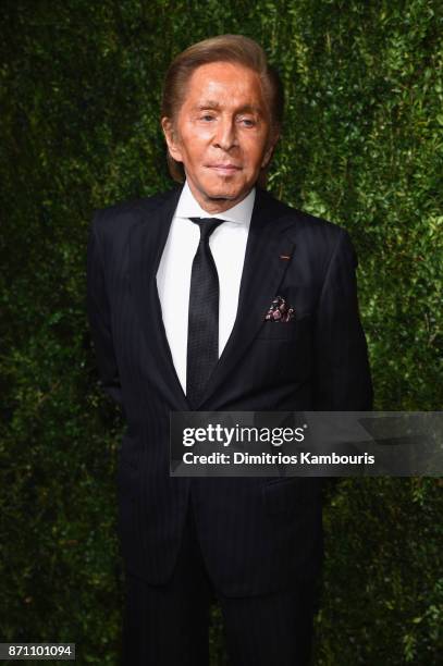 Valentino Caravani attends the 14th Annual CFDA/Vogue Fashion Fund Awards at Weylin B. Seymour's on November 6, 2017 in the Brooklyn borough of New...