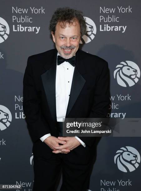 Curtis Armstrong attends the New York Public Library 2017 Library Lions Gala at the New York Public Library at the Stephen A. Schwarzman Building on...