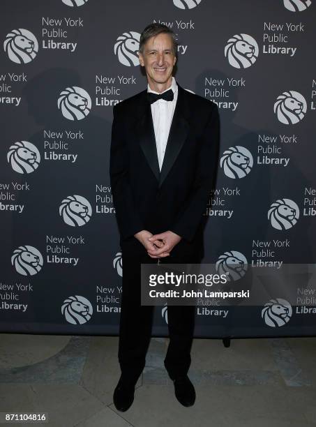Andy Borowitz attends the New York Public Library 2017 Library Lions Gala at the New York Public Library at the Stephen A. Schwarzman Building on...