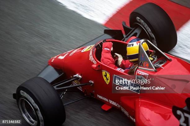 Michele Alboreto, Ferrari 126C4, Grand Prix of Monaco, Circuit de Monaco, 03 June 1984.