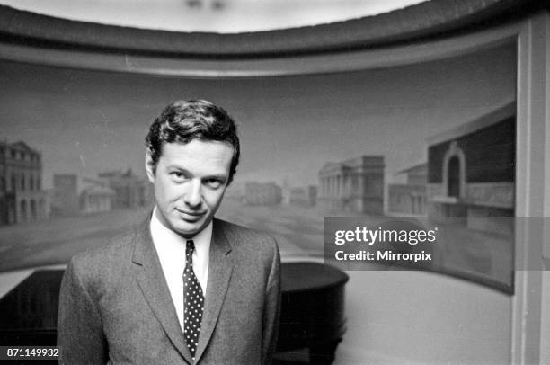 Brian Epstein pictured inside The Saville Theatre, Shaftsbury Avenue, London. Mr Epstein has bought a controlling interest in the theatre, 11th June...