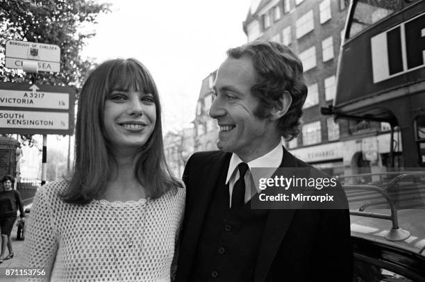 Year-old Jane Birkin, currently starring in the lead role of 'Passion Flower Hotel' marries in secret at Chelsea Registry Office London to John...