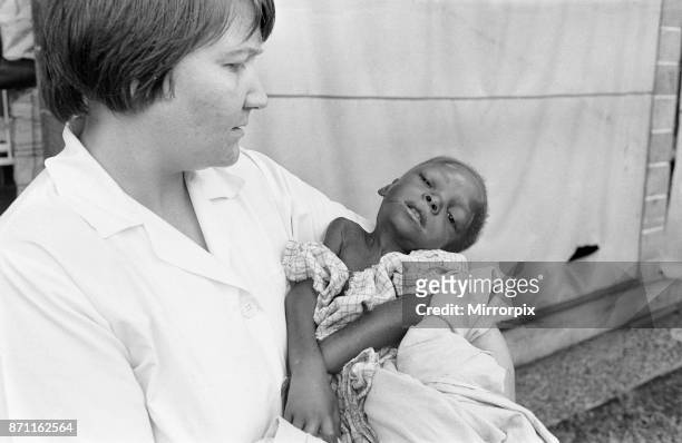 Baby dies of malnutrition in the arms of a British nurse at Queen Elizabeth Hospital, Umuahia just one of the estimated one to two million victims of...