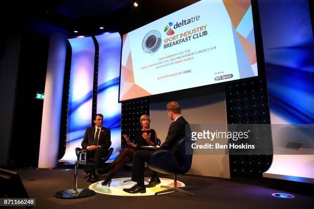 General view during the Deltatre Sport Industry Breakfast Club on November 7, 2017 in London, England.